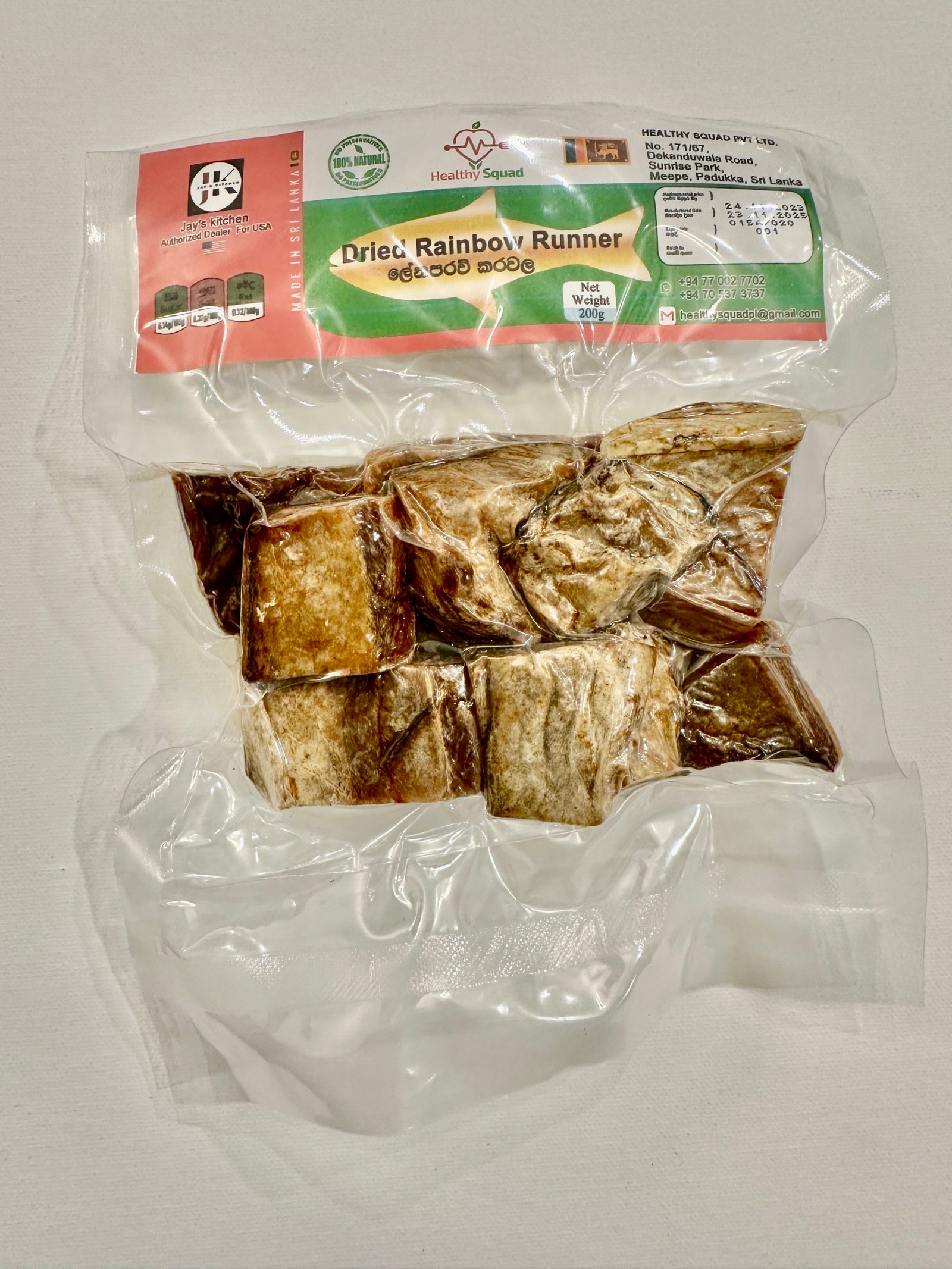 Parawa Dry fish 200g