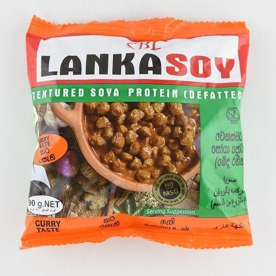 Lankasoy Soya Meat Curry Flavor 90g