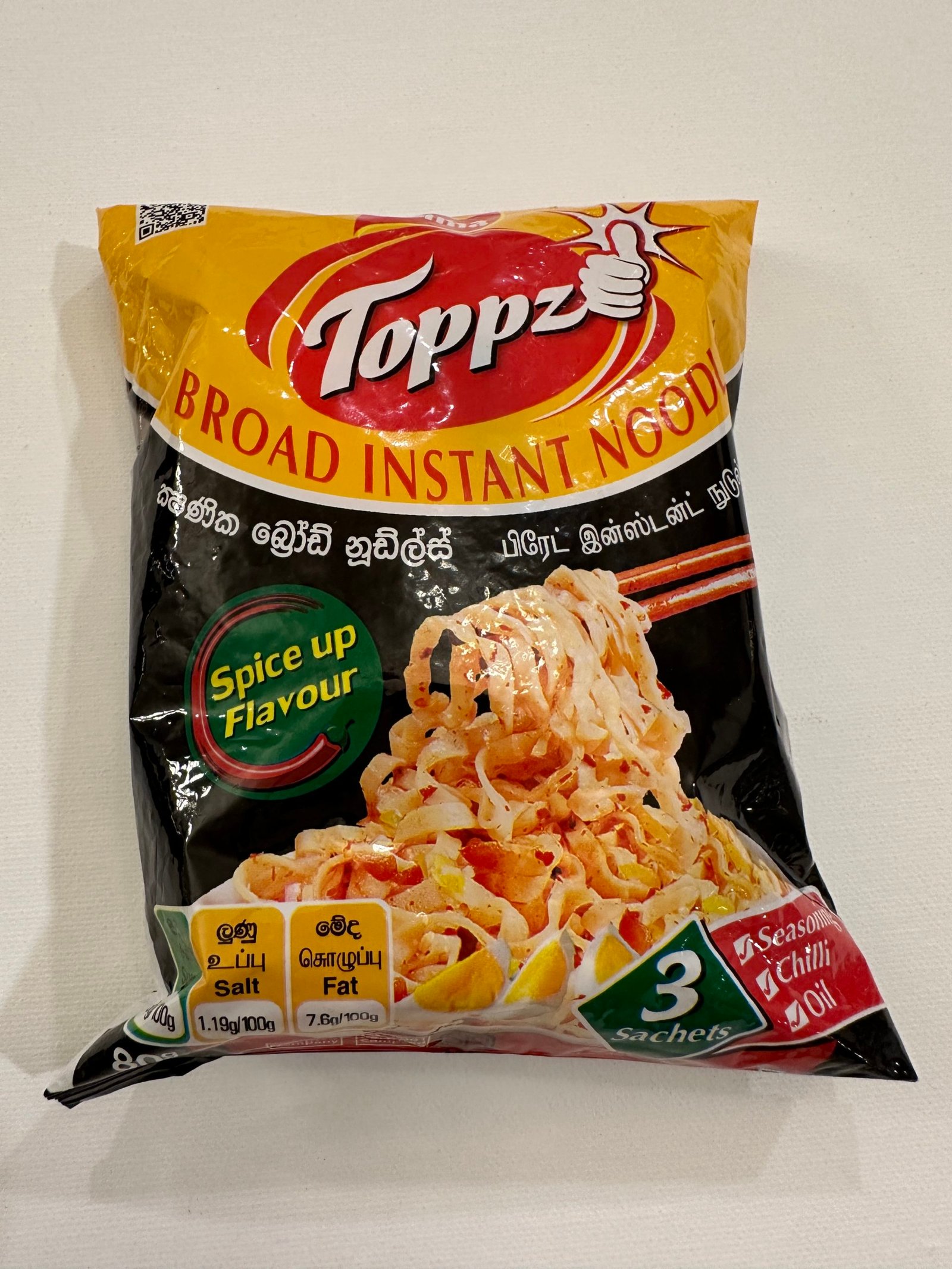 Toppz Spice Up Flavor Instant Noodles