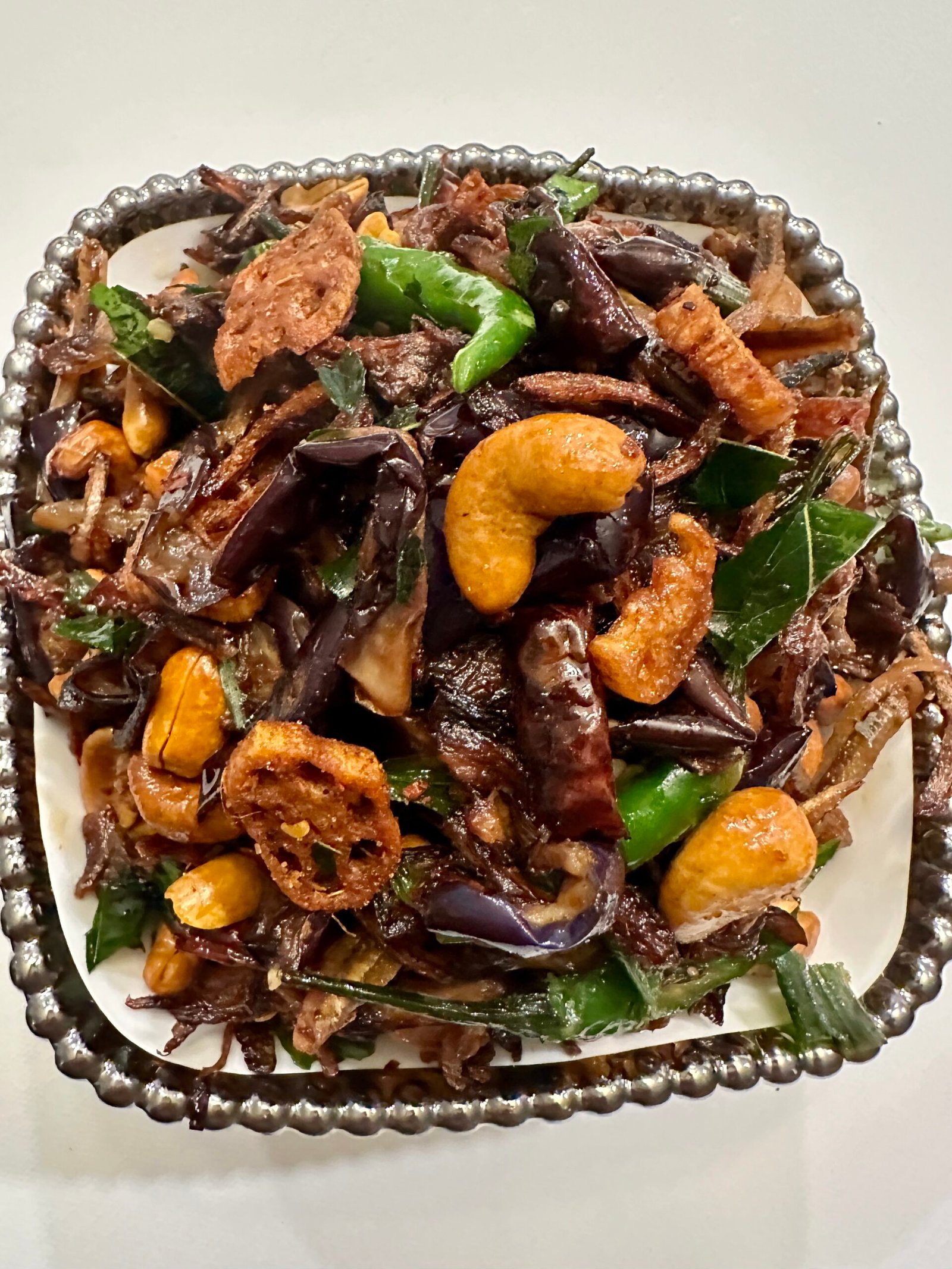 Eggplant and Sprats Baddumma (350g)